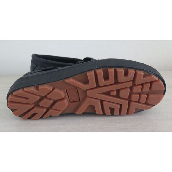 Vans VN0A5KRBA6H Men's Sz 4.5 Women's 6 Black Check Tassel Leather Loafers - Picture 4 of 7